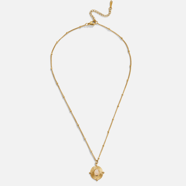 Vintage Monique Halsband med Ljus Sten