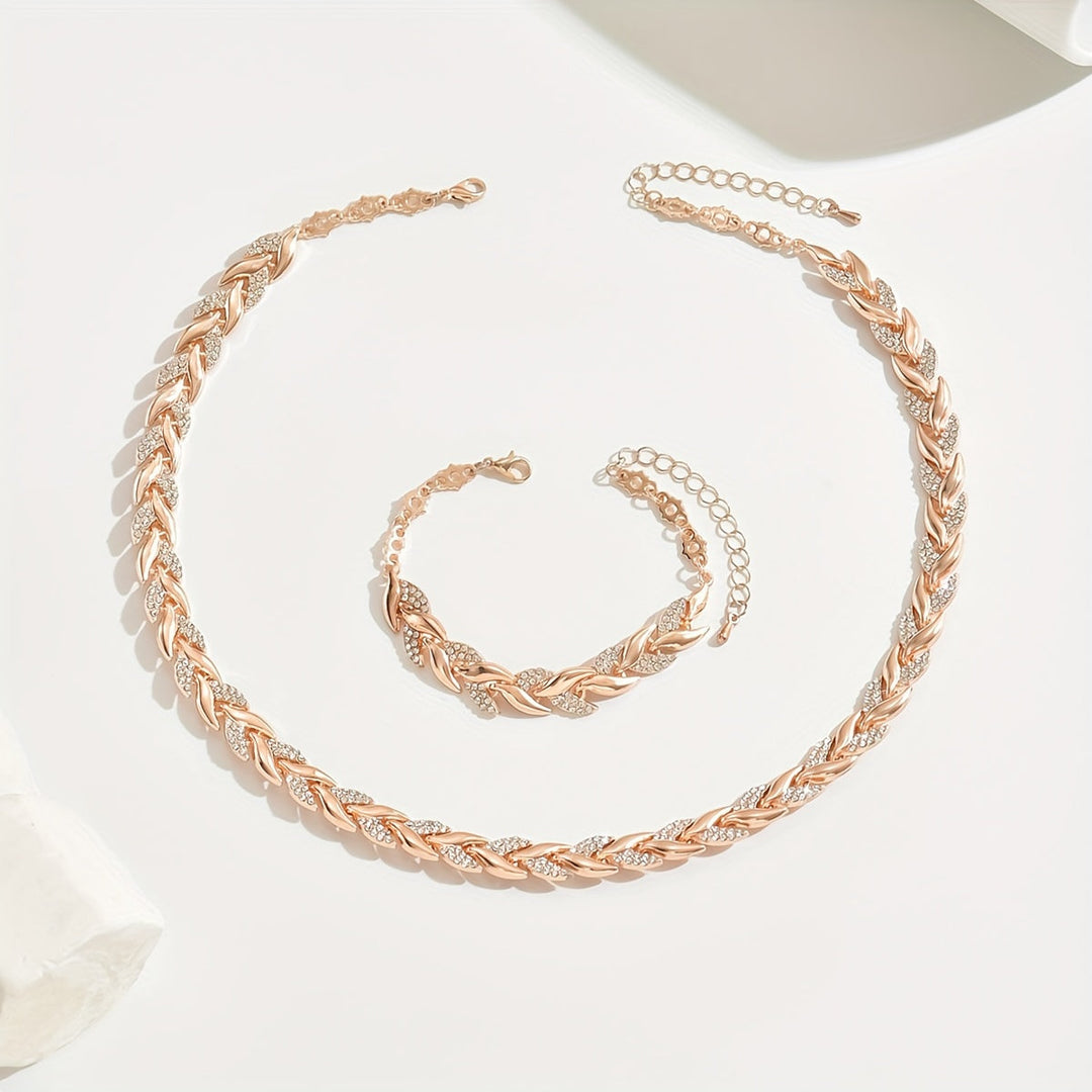 Livia Smyckesset – Halsband &amp; Armband
