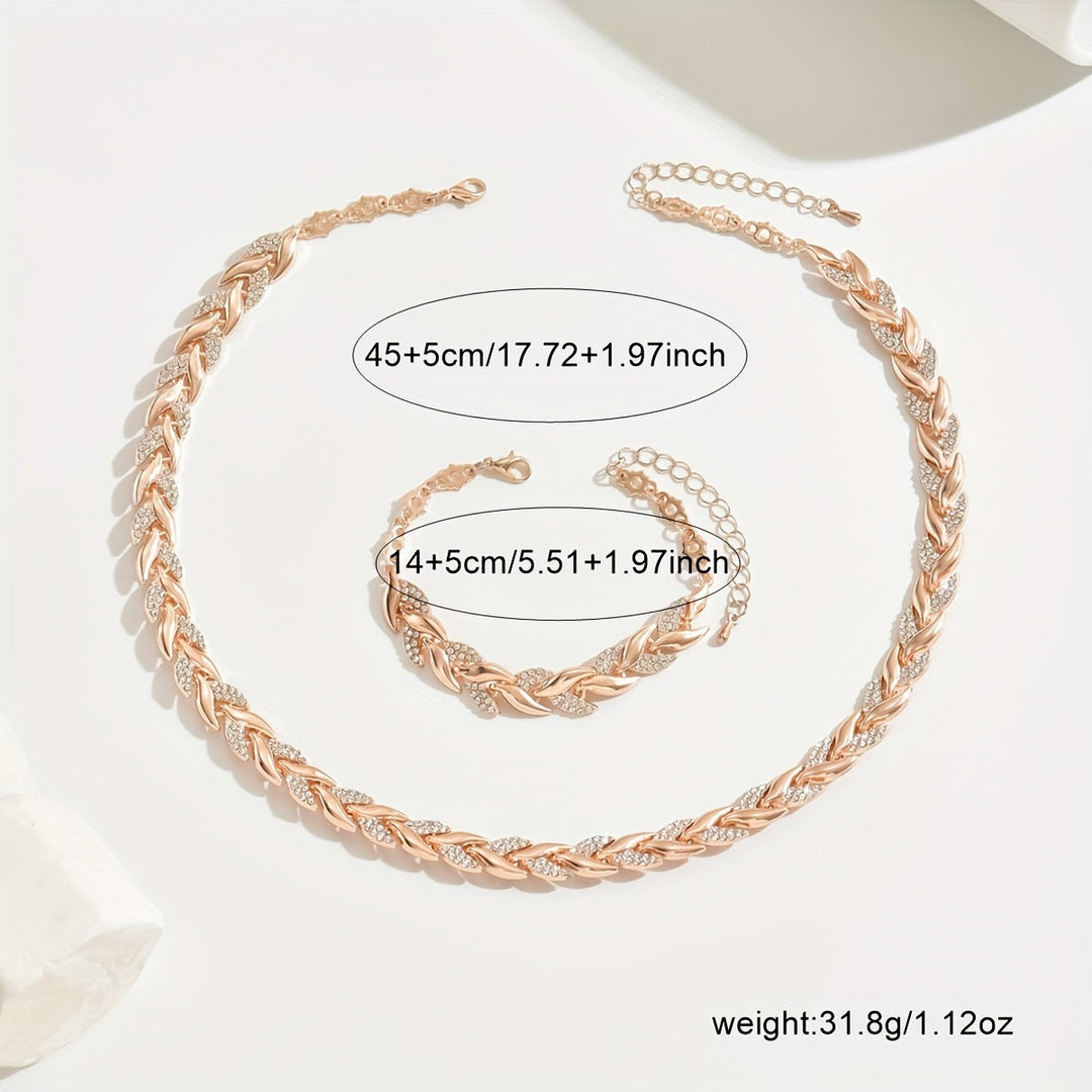 Livia Smyckesset – Halsband &amp; Armband