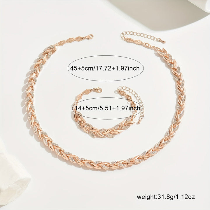 Livia Smyckesset – Halsband &amp; Armband