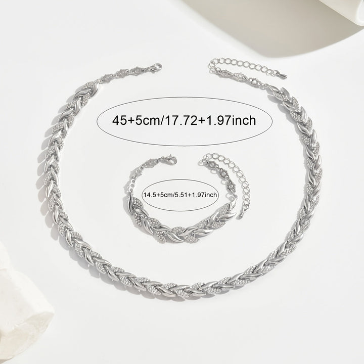 Livia Smyckesset – Halsband &amp; Armband