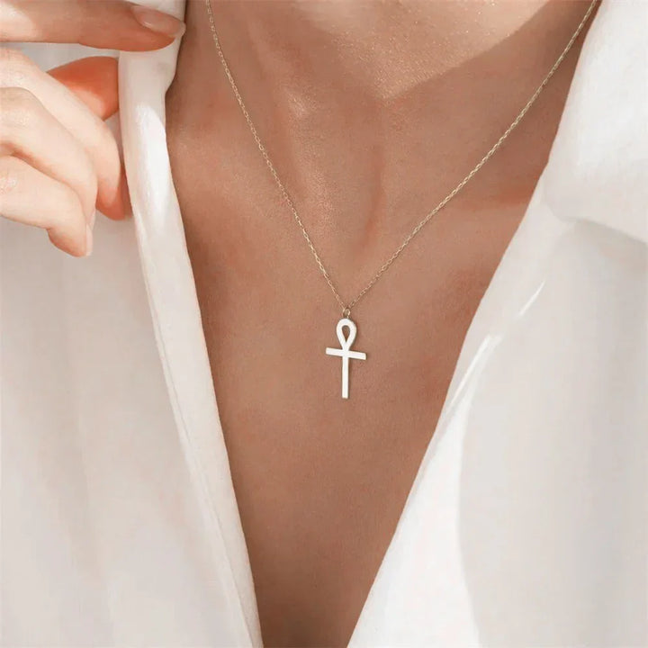 Amina Halsband med Ankh-hänge
