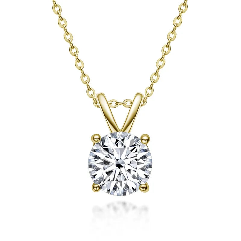Exklusivt Halsband med Moissanit