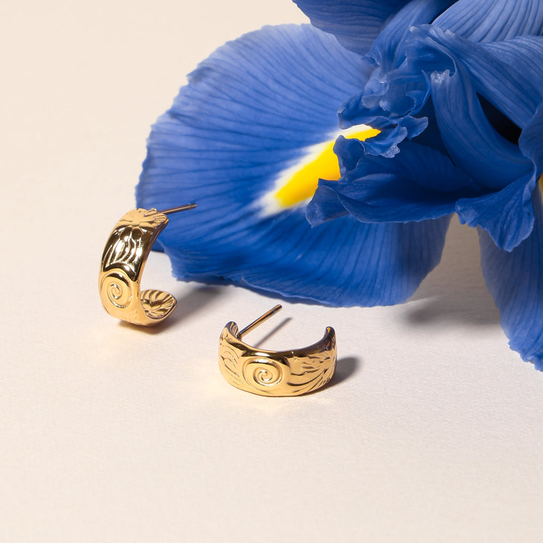Bloom Ringörhängen