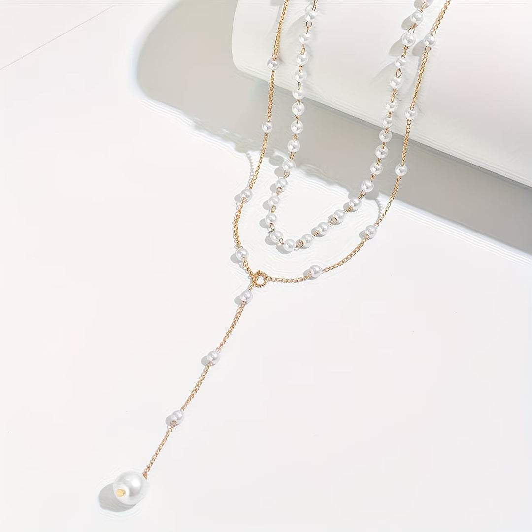 Pärlhalsband med hänge