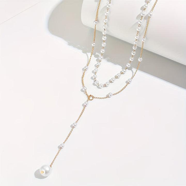 Pärlhalsband med hänge