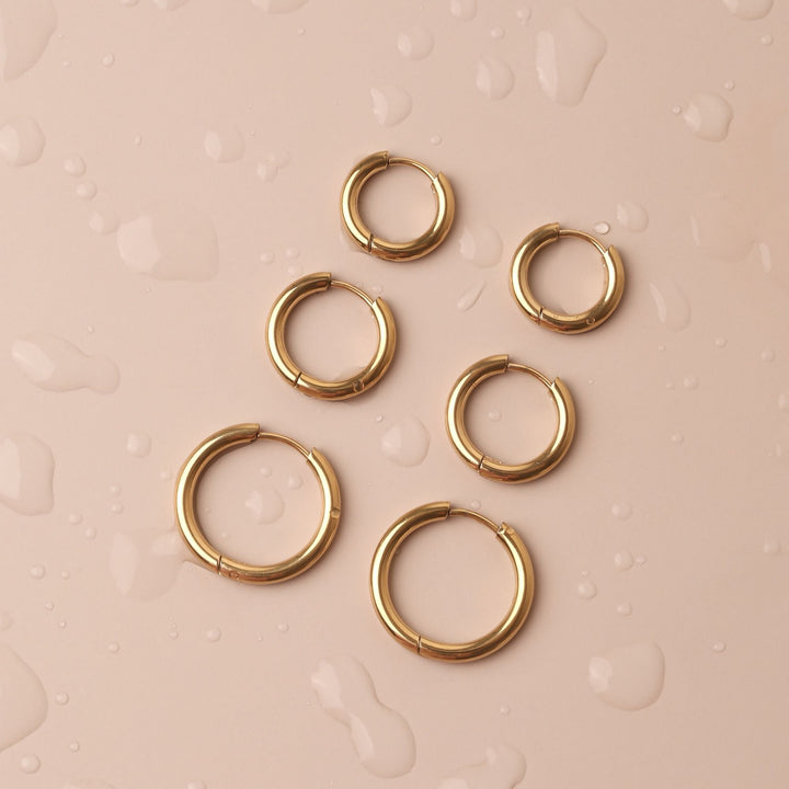 Trippelset med Ringörhängen