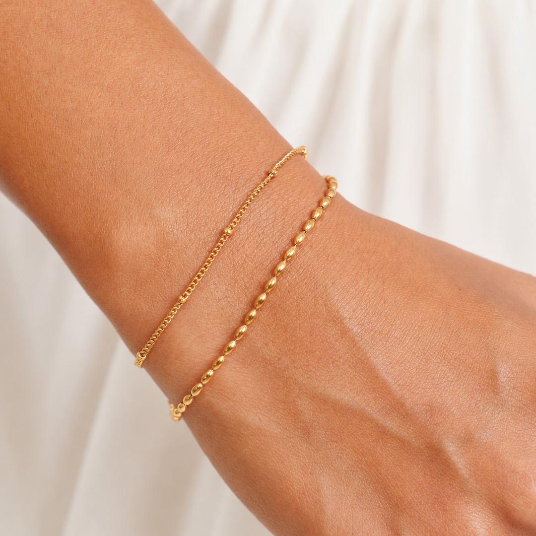 Pebble Flerlagrat Armband
