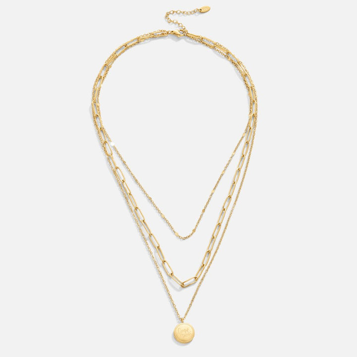 Coin Motif Necklace