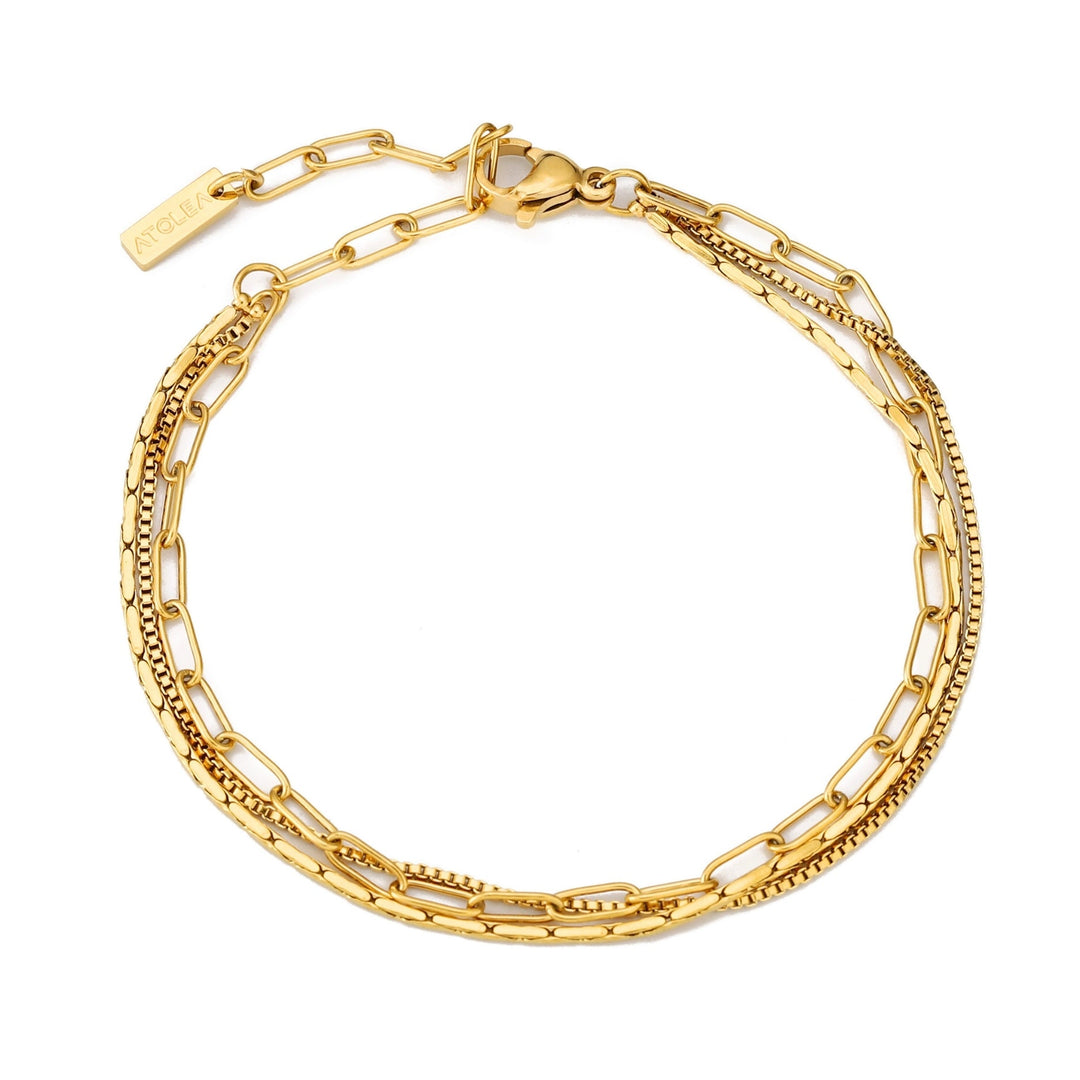 Gyllene Trippelarmband