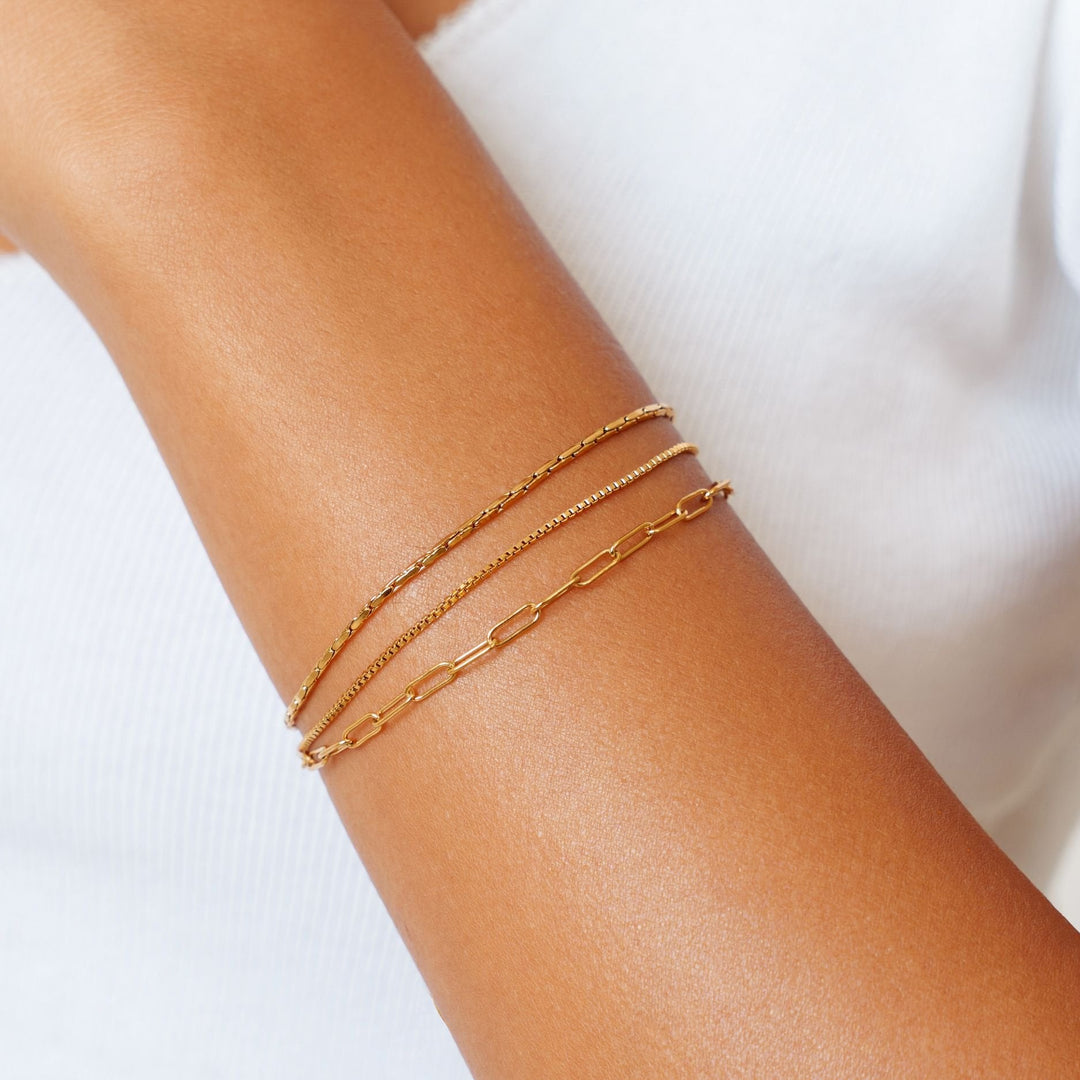 Gyllene Trippelarmband