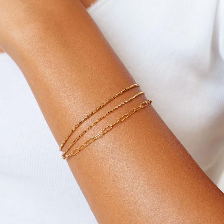 Gyllene Trippelarmband