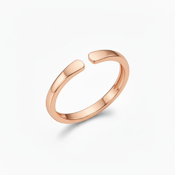 Justerbar Ring med Initialer