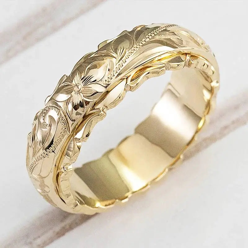 Flora Graverad Ring