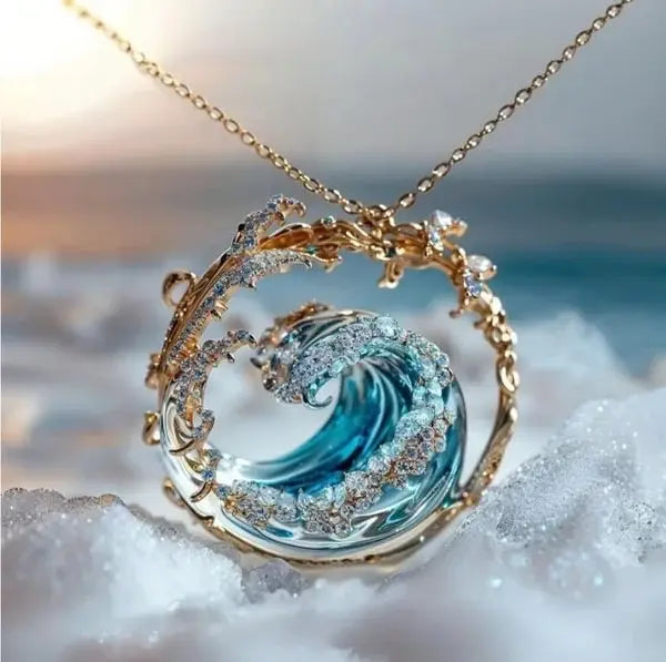 Ocean Wave Halsband