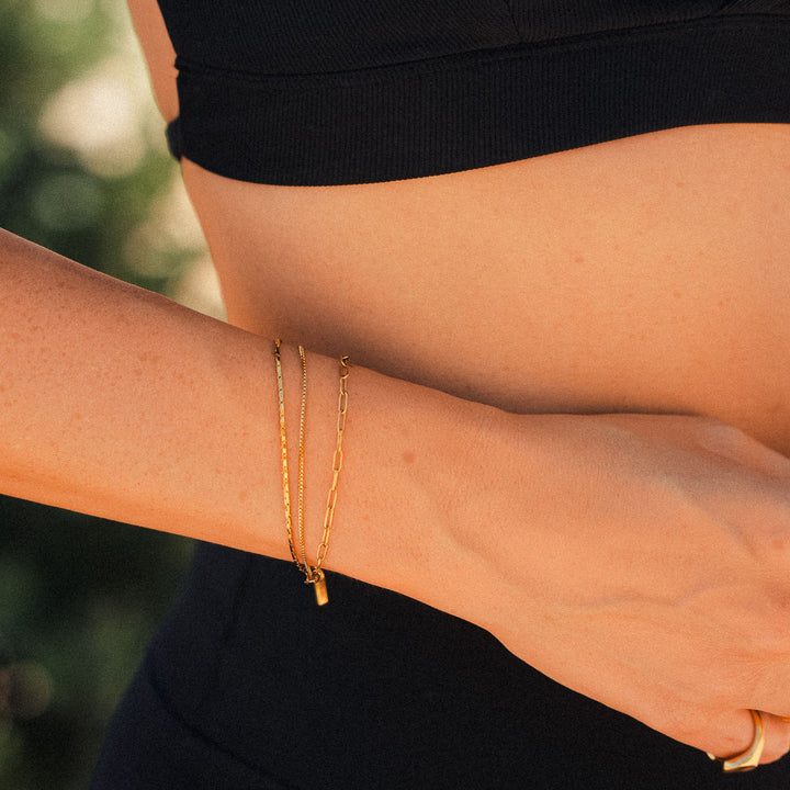 Gyllene Trippelarmband