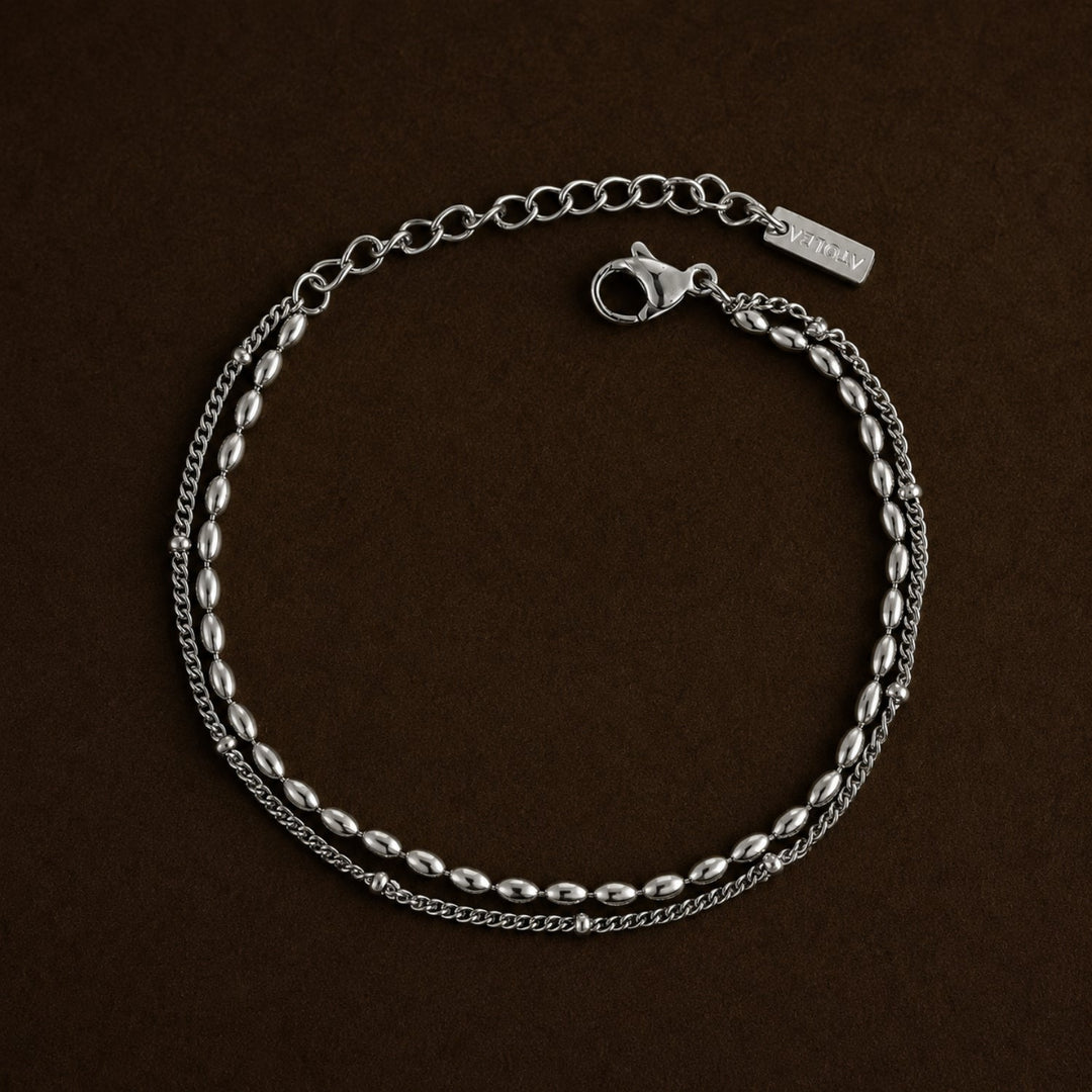 Pebble Flerlagrat Armband