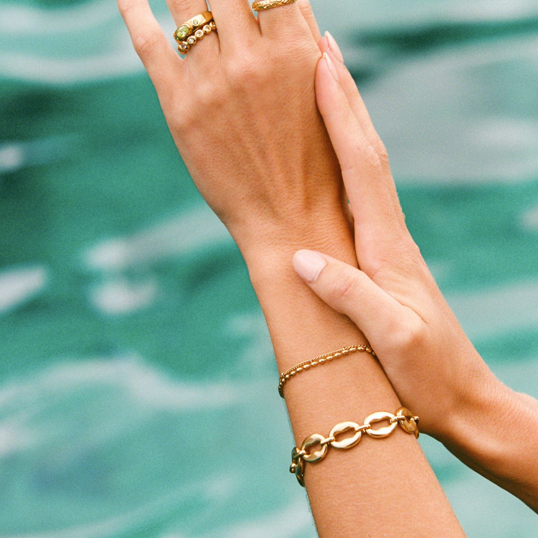 Pebble Flerlagrat Armband