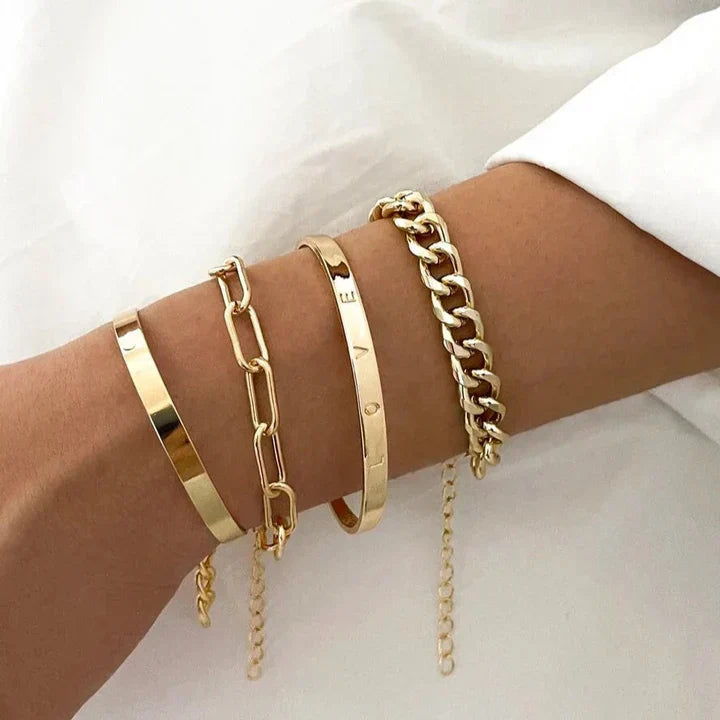 Avery Armbandsset i Fyra Delar