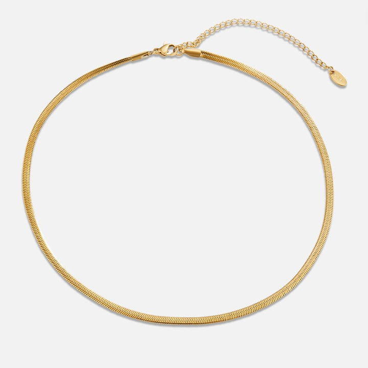 Golden Necklace with Fire