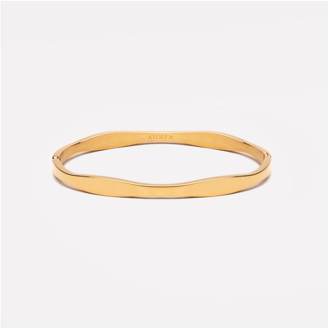 Vågformad Armring
