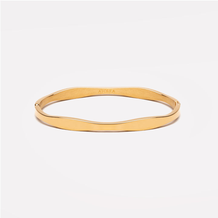 Vågformad Armring
