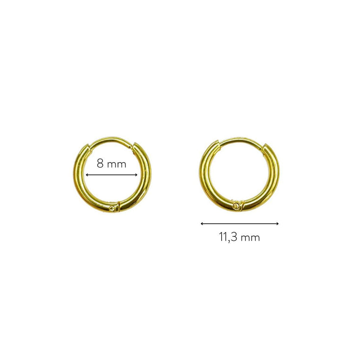 Mini Ringörhängen