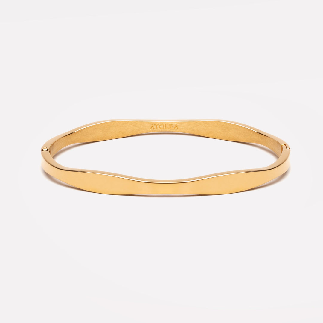 Vågformad Armring